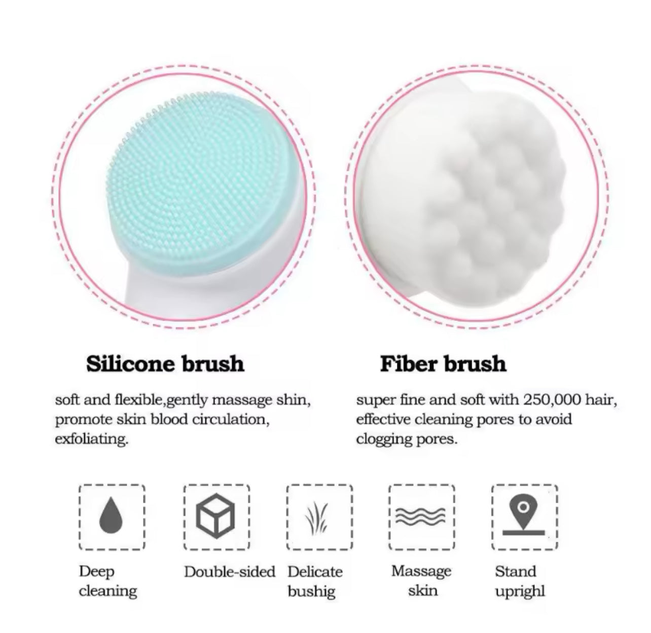 Facial Cleanser Brush