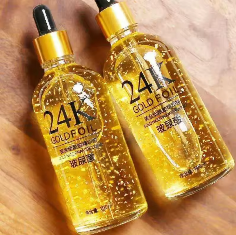 24K Gold Foil Hyaluronic Acid Serum