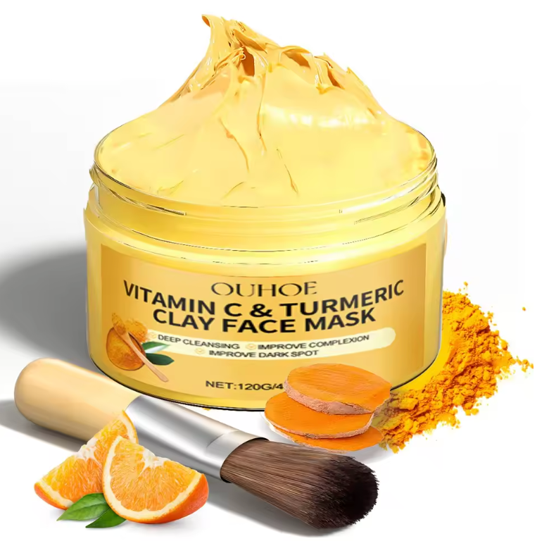 Vitamin C & Turmeric Clay Face Mask